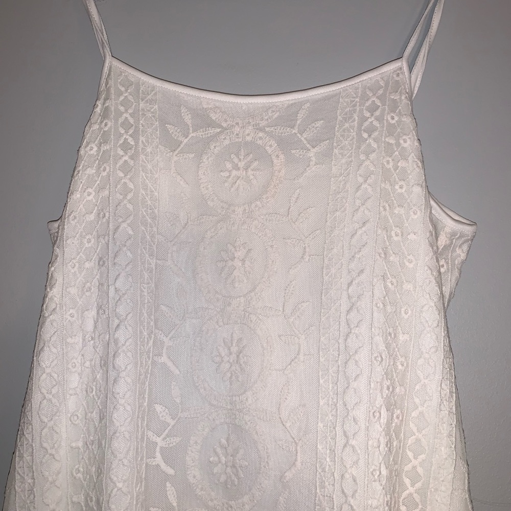 WHITE LACE SUNDRESS - Picture 3 of 4